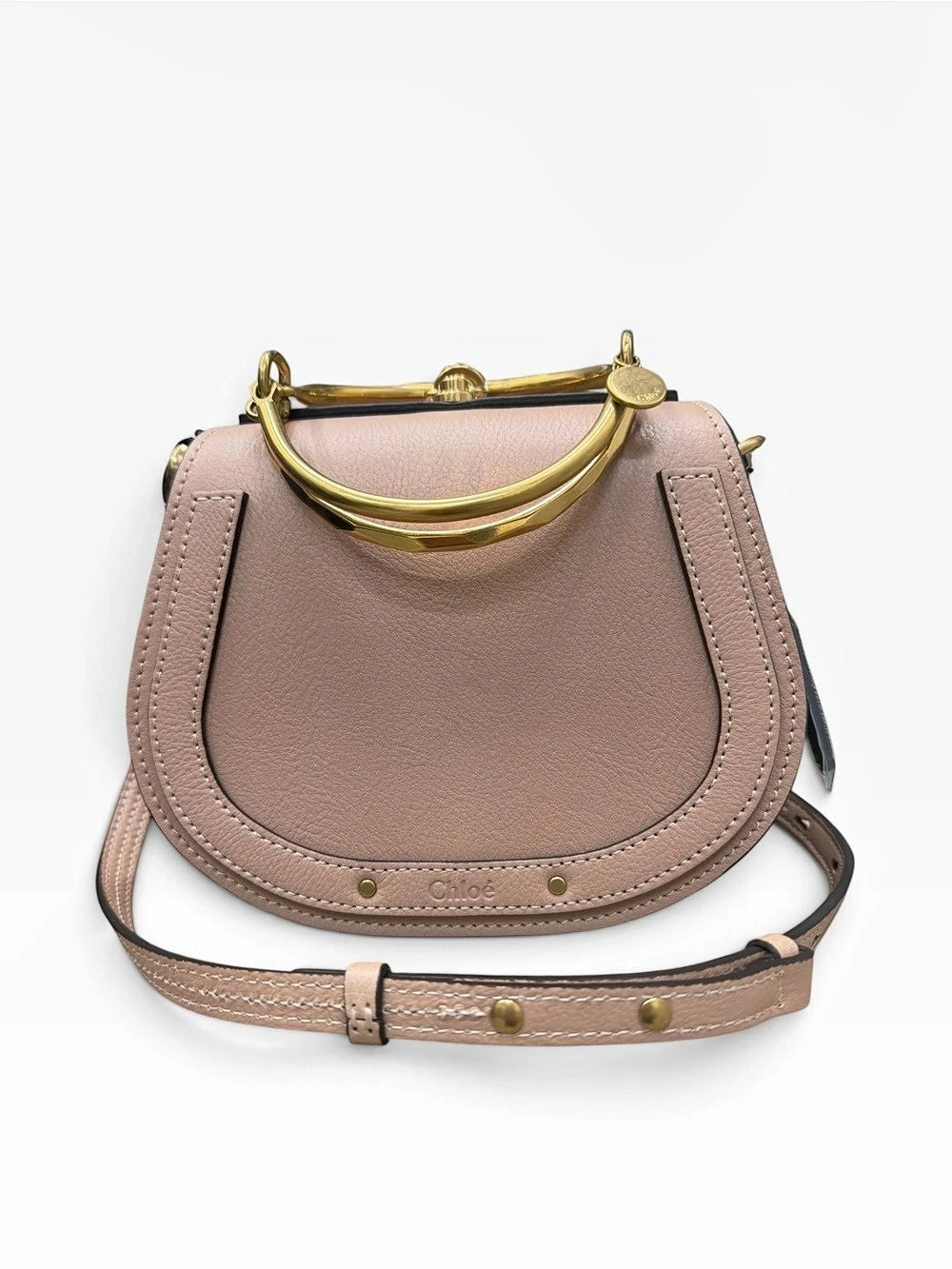 Chloé Nile Bracelet Shoulder Bag in Pink